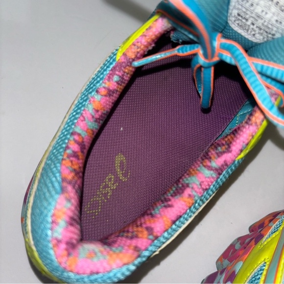 ASICS Gel Frantic 7 Running Sneakers Woman’s size 11 very colorful T3A6Q - Picture 10 of 11